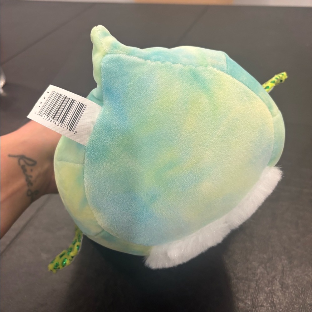 Squishmallows Fletcher The Pterodactyl Plush Toy - Green and Gray 8in NEW W TAGS - Picture 3 of 3